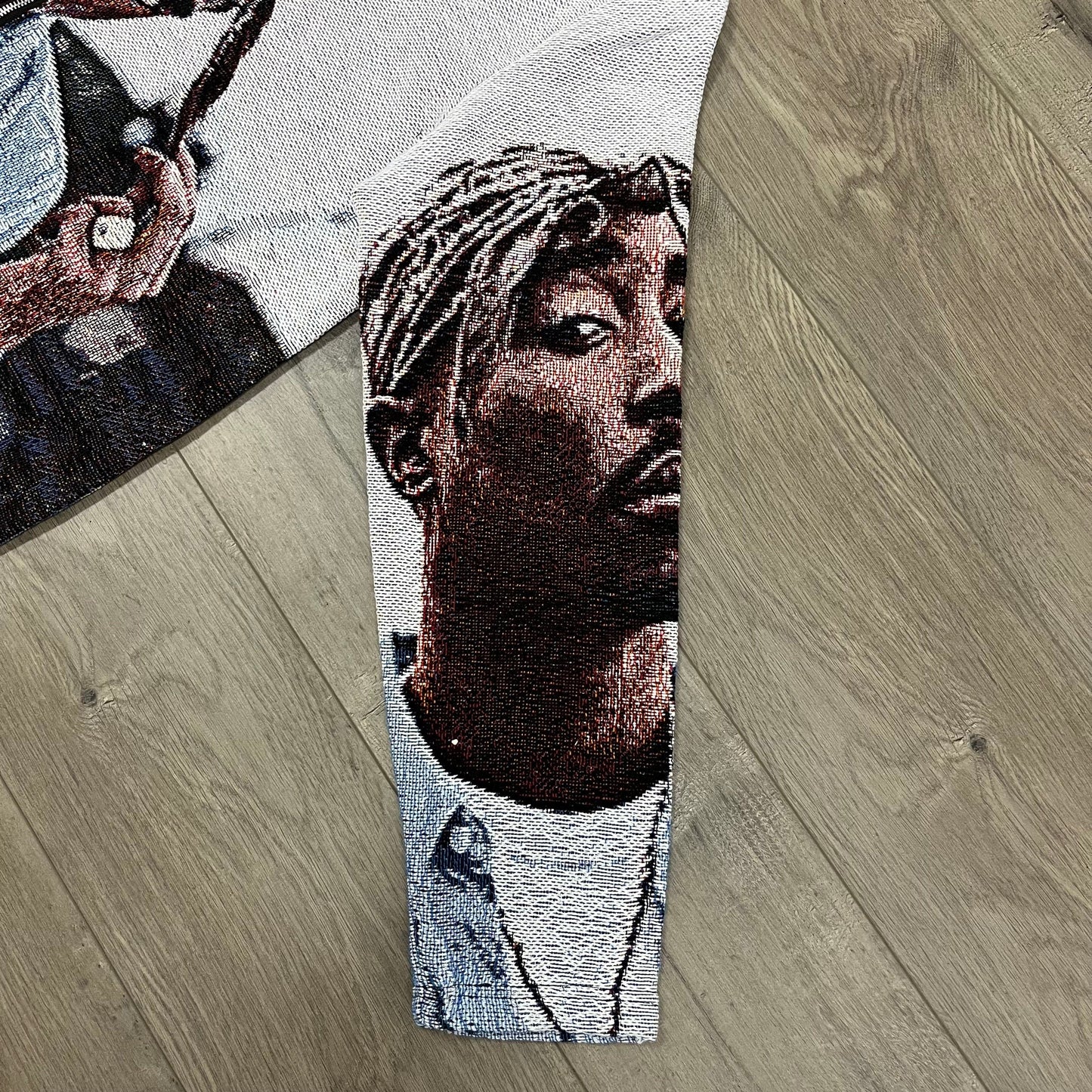 RDMCLOTHINGART tapestry hoodie BLUE 2PAC TAPESTRY JACKET
