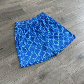 RDMCLOTHINGART tapestry hoodie BLUE GU MESH SHORTS-8730