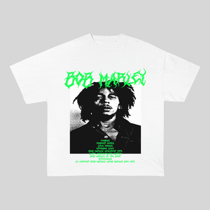 RDMCLOTHINGART tapestry hoodie BOB MARLEY HEAVY WEIGHT COTTON TEE-8924