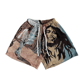 RDMCLOTHINGART tapestry hoodie BOB TAPESTRY SHORTS