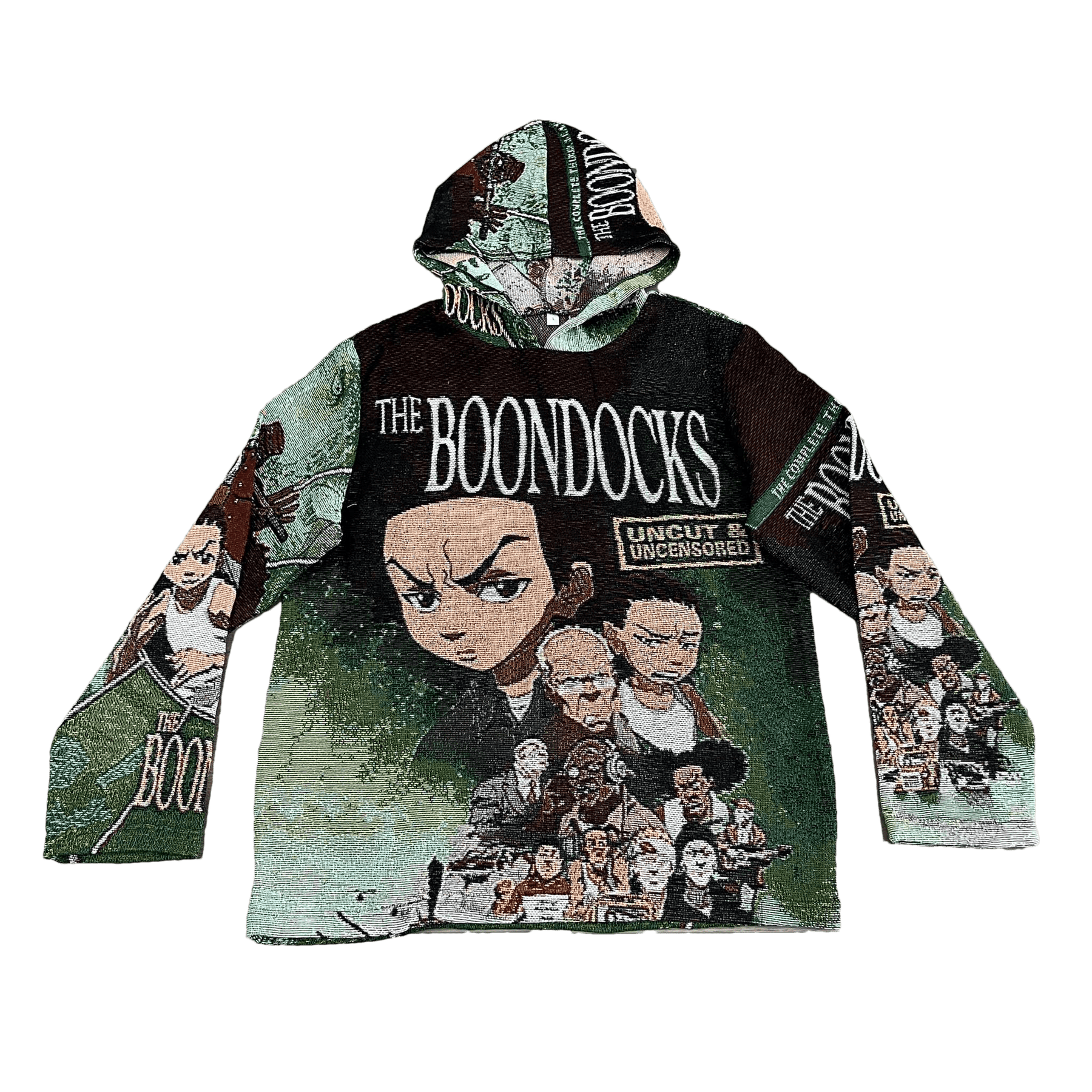 RDMCLOTHINGART tapestry hoodie BOONDOCKS TAPESTRY HOODIE