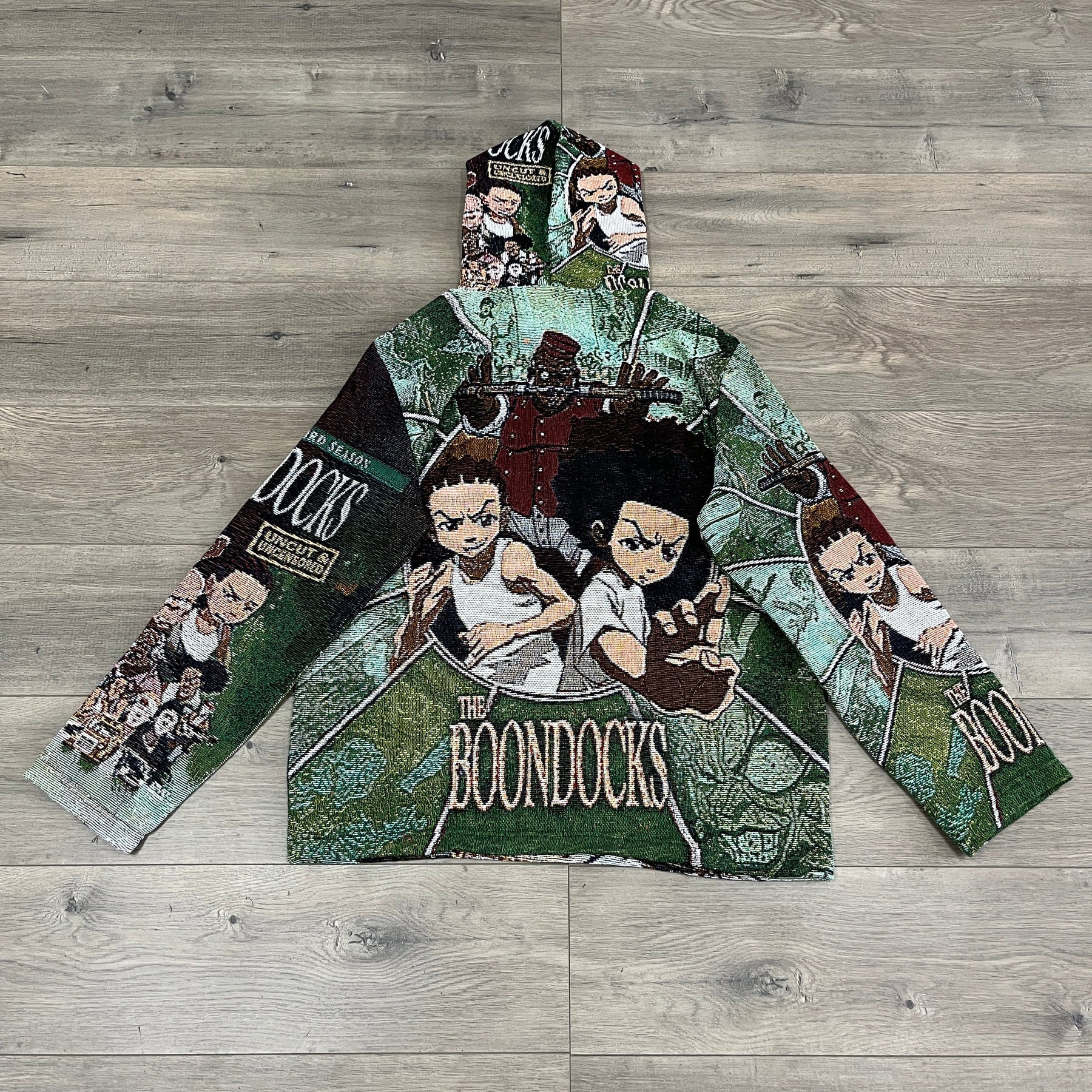 RDMCLOTHINGART tapestry hoodie BOONDOCKS TAPESTRY HOODIE