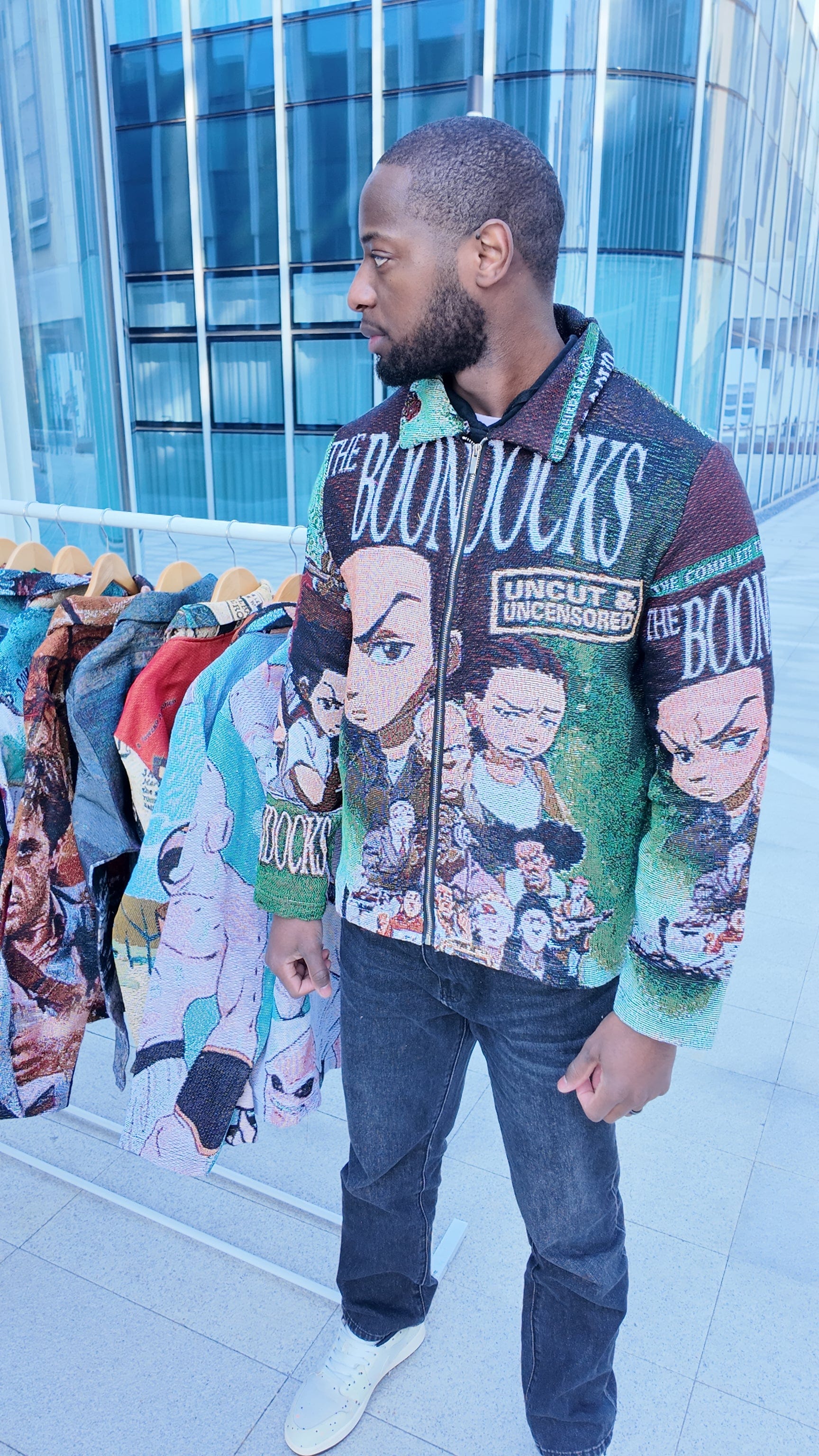 RDMCLOTHINGART tapestry hoodie BOONDOCKS TAPESTRY JACKET