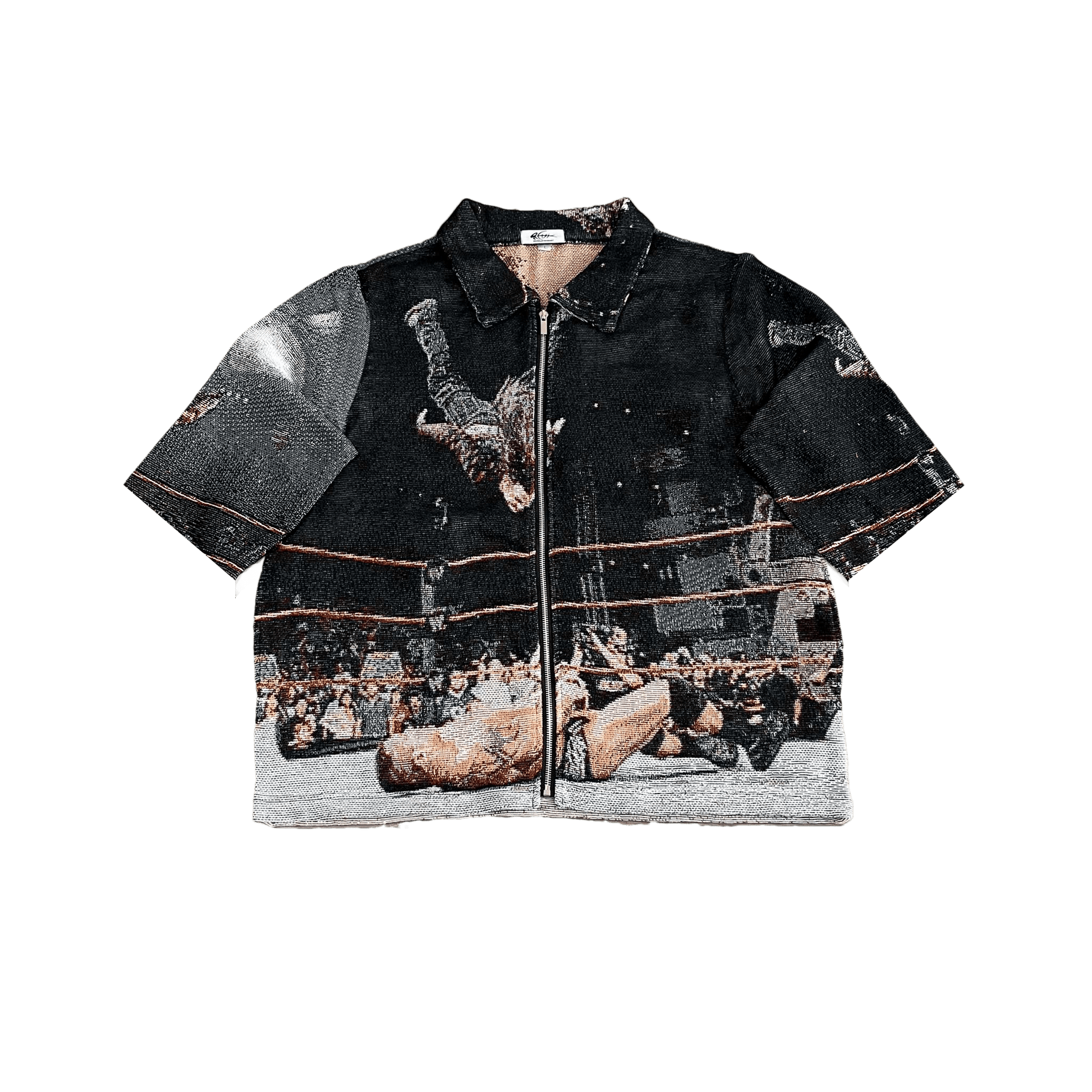 RDMCLOTHINGART tapestry hoodie BOXING TAPESTRY TEE