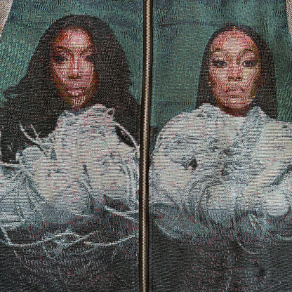 RDMCLOTHINGART tapestry hoodie BRANDY&MONICA TAPESTRY JACKET