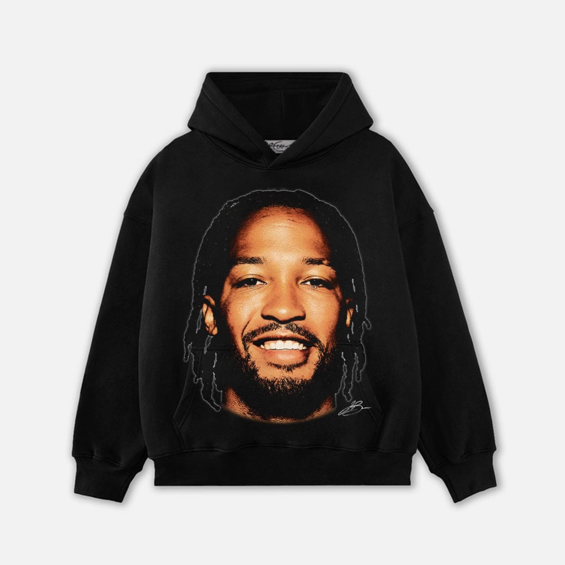 RDMCLOTHINGART tapestry hoodie BRUNSON HEAD HOODIE-1048