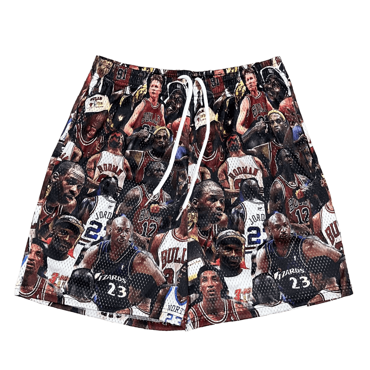 RDMCLOTHINGART tapestry hoodie BULLS MESH SHORTS-8690