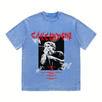 RDMCLOTHINGART tapestry hoodie CANCERBERO HEAVY WEIGHT COTTON TEE-8925