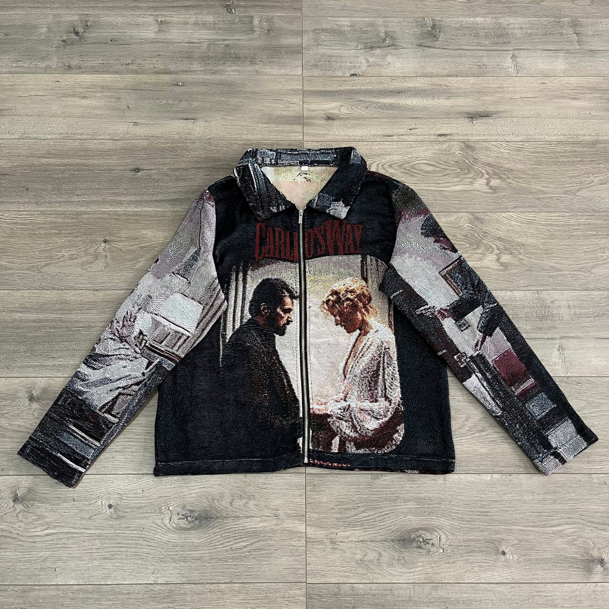 RDMCLOTHINGART tapestry hoodie CARLITO'S WAY TAPESTRY JACKET