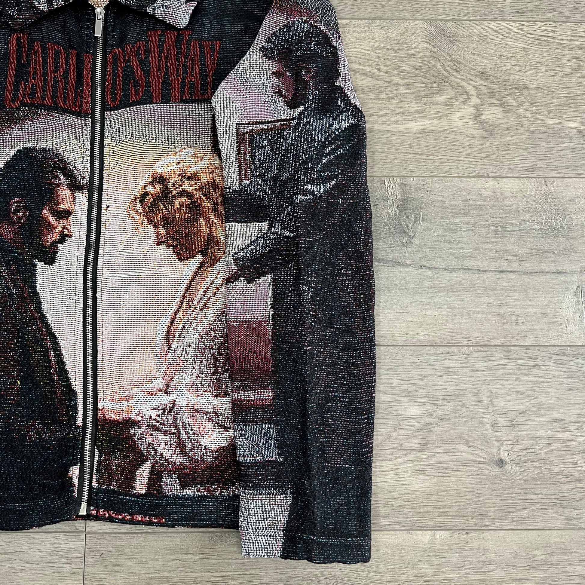 RDMCLOTHINGART tapestry hoodie CARLITO'S WAY TAPESTRY JACKET