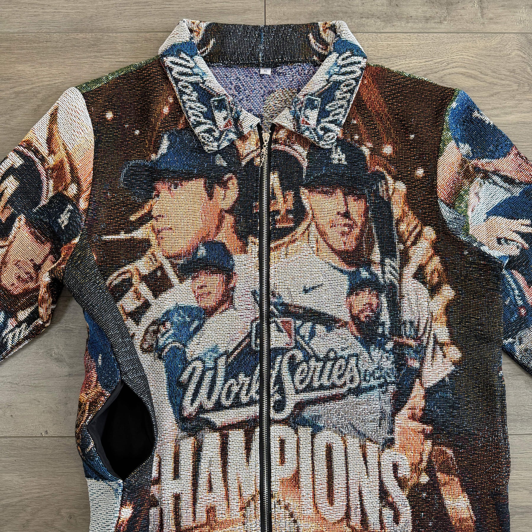 RDMCLOTHINGART tapestry hoodie CHAMPIONS 2025 TAPESTRY JACKET