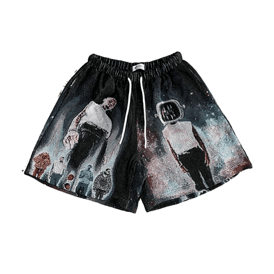CHRIS BROWN TAPESTRY SHORTS