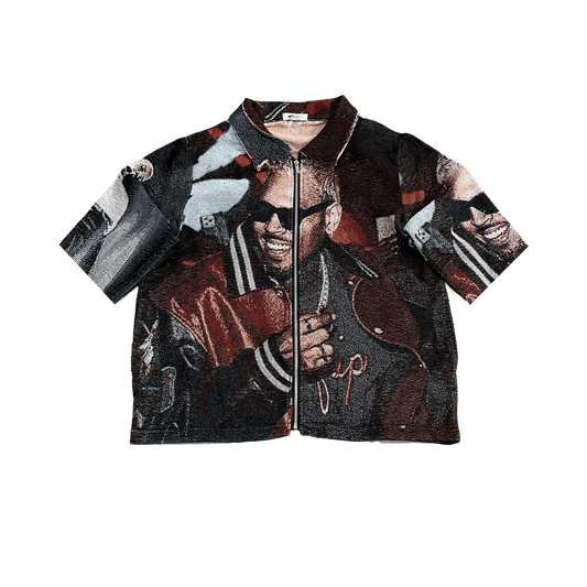 CHRIS BROWN TAPESTRY TEE