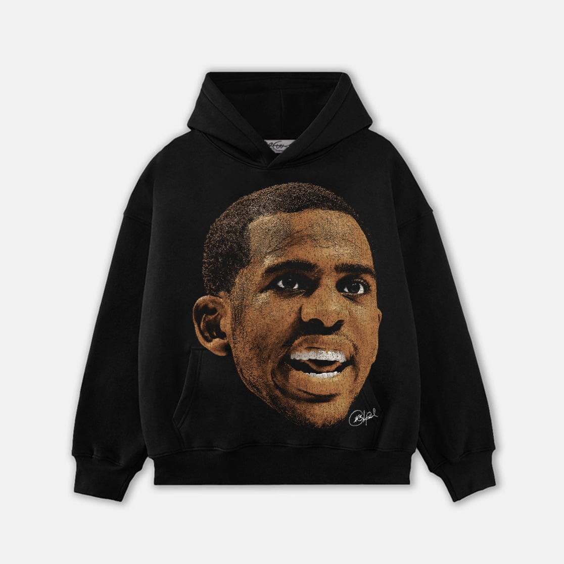 RDMCLOTHINGART tapestry hoodie CHRISPAUL HEAD HOODIE-1027