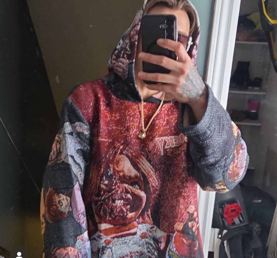 CHUCKY TAPESTRY HOODIE