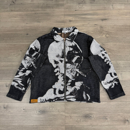 CIGARETTE SKULL TAPESTRY JACKET
