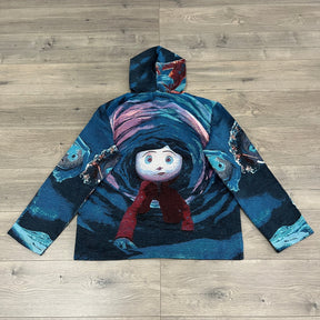 RDMCLOTHINGART tapestry hoodie CORALINE TAPESTRY HOODIE