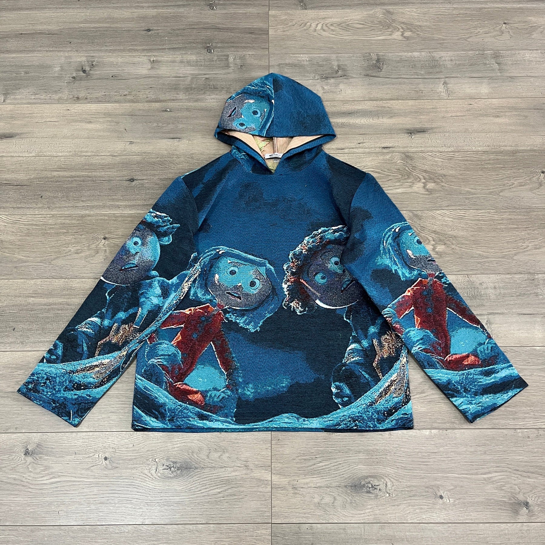 RDMCLOTHINGART tapestry hoodie CORALINE TAPESTRY HOODIE