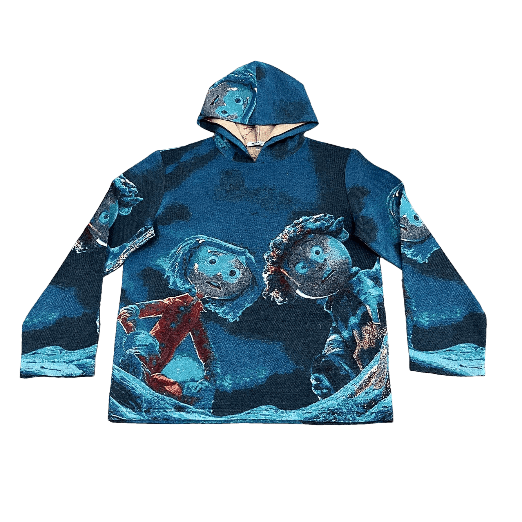 RDMCLOTHINGART tapestry hoodie CORALINE TAPESTRY HOODIE