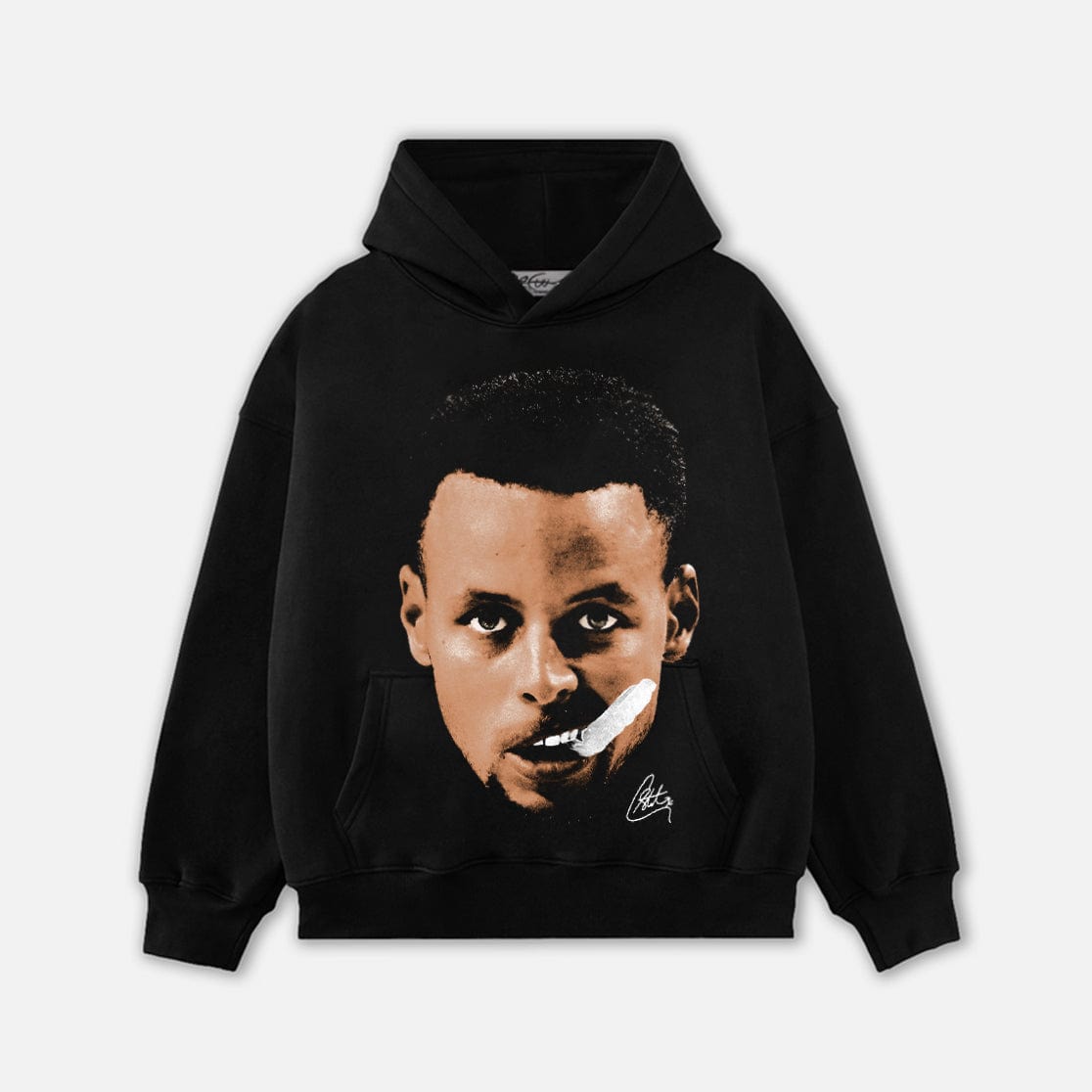 RDMCLOTHINGART tapestry hoodie CURRY HEAD HOODIE-1004