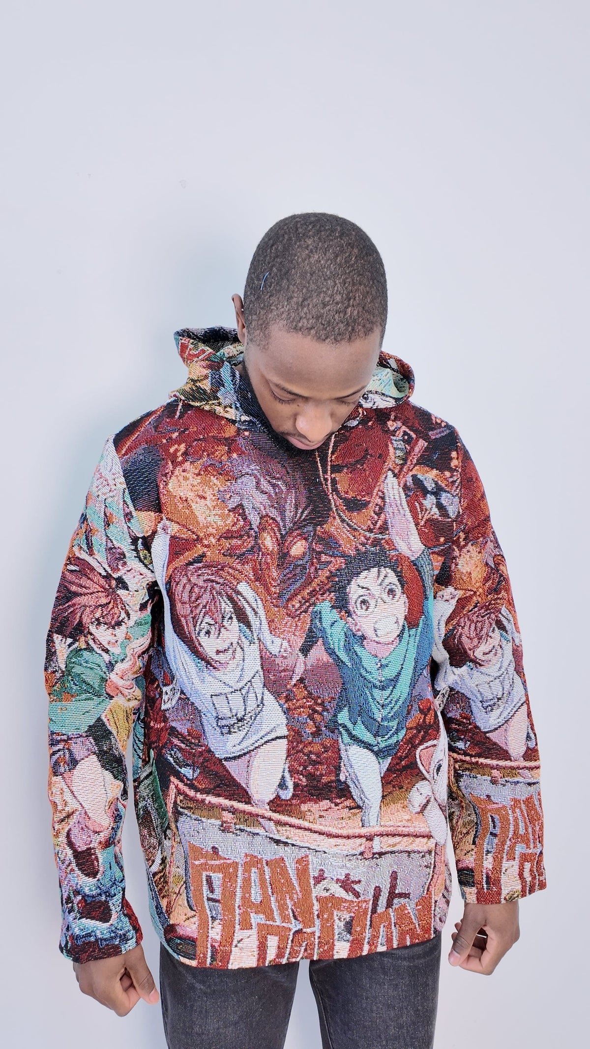 RDMCLOTHINGART tapestry hoodie DANDADAN TAPESTRY HOODIE