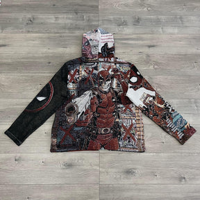 RDMCLOTHINGART tapestry hoodie DEADPOOL TAPESTRY HOODIE