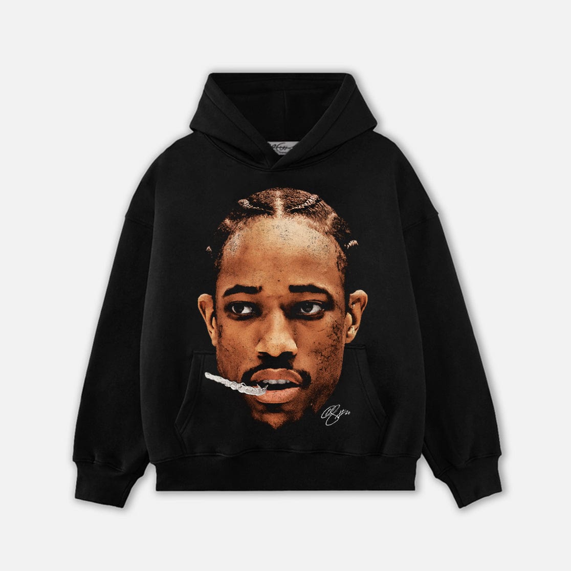 RDMCLOTHINGART tapestry hoodie DEMAR HEAD HOODIE-1045