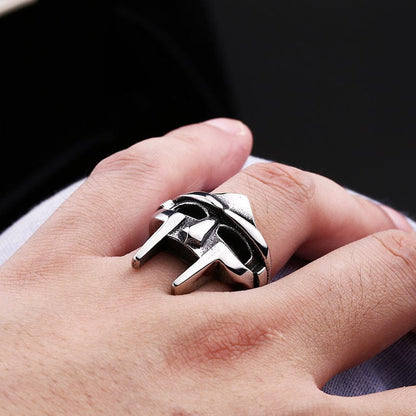 RDMCLOTHINGART tapestry hoodie Designed Finger Ring-10001