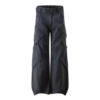 RDMCLOTHINGART S / Black tapestry hoodie DESIGNER PANTS-60012
