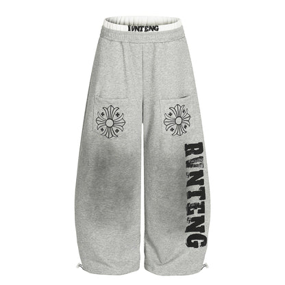 RDMCLOTHINGART S / Grey tapestry hoodie DESIGNER PANTS-60014