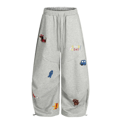 RDMCLOTHINGART S / Grey tapestry hoodie DESIGNER PANTS-60033