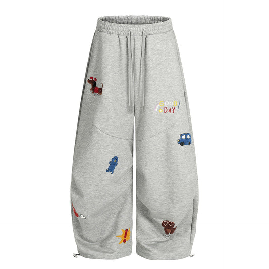 RDMCLOTHINGART S / Grey tapestry hoodie DESIGNER PANTS-60033