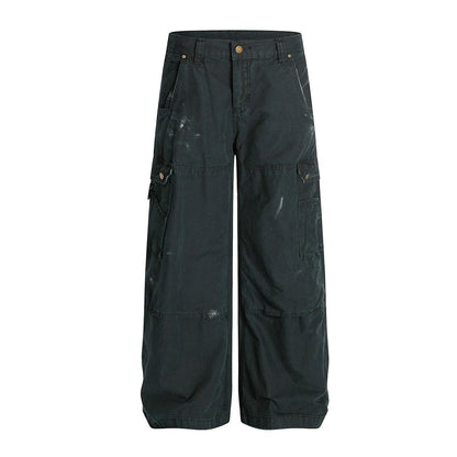 RDMCLOTHINGART S / dark blue tapestry hoodie DESIGNER PANTS-60038
