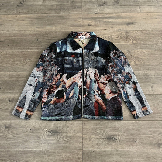 DODGERS 2024 TAPESTRY JACKET