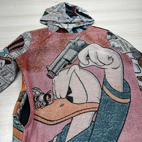 RDMCLOTHINGART tapestry hoodie DONALD DUCK TAPESTRY HOODIE