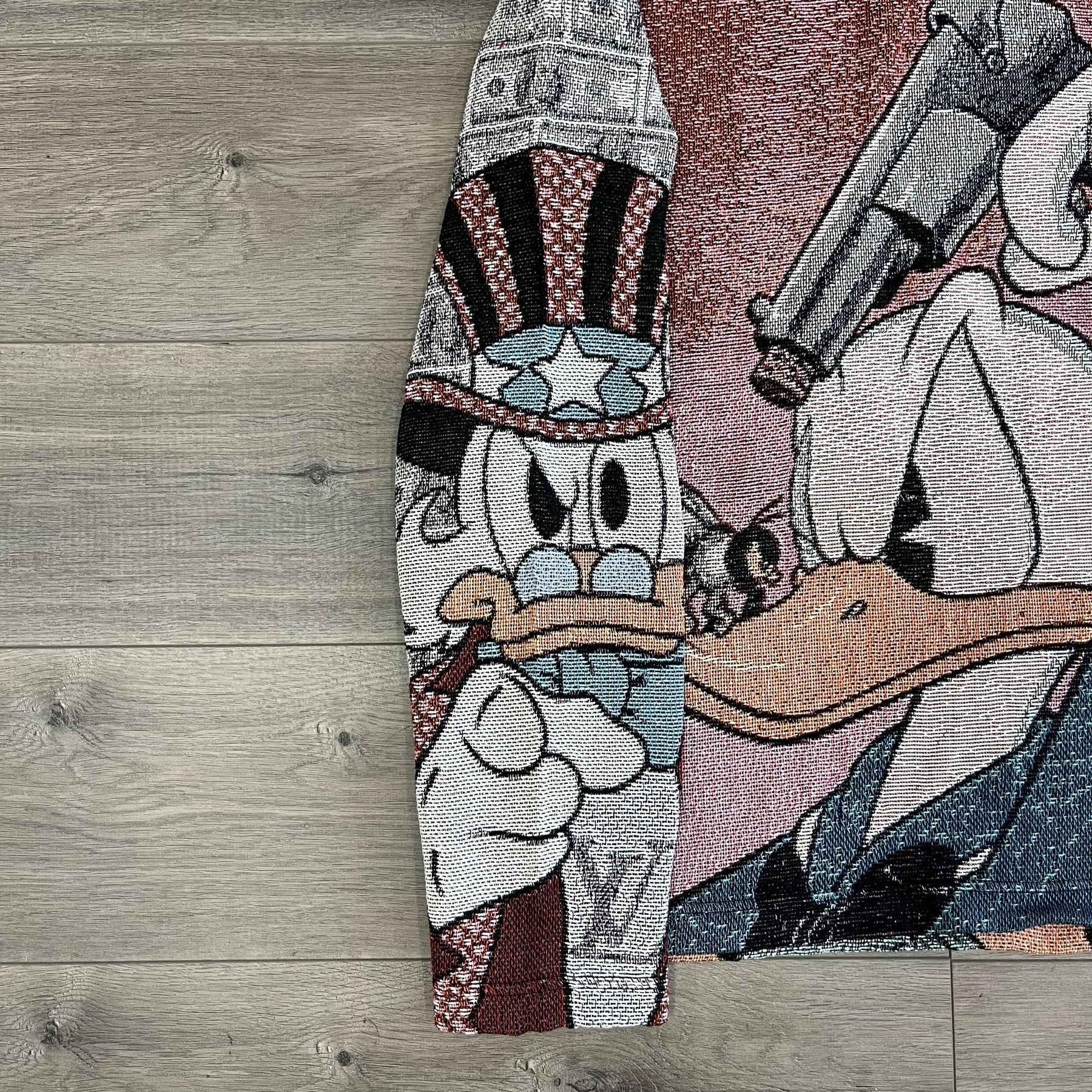 RDMCLOTHINGART tapestry hoodie DONALD DUCK TAPESTRY HOODIE