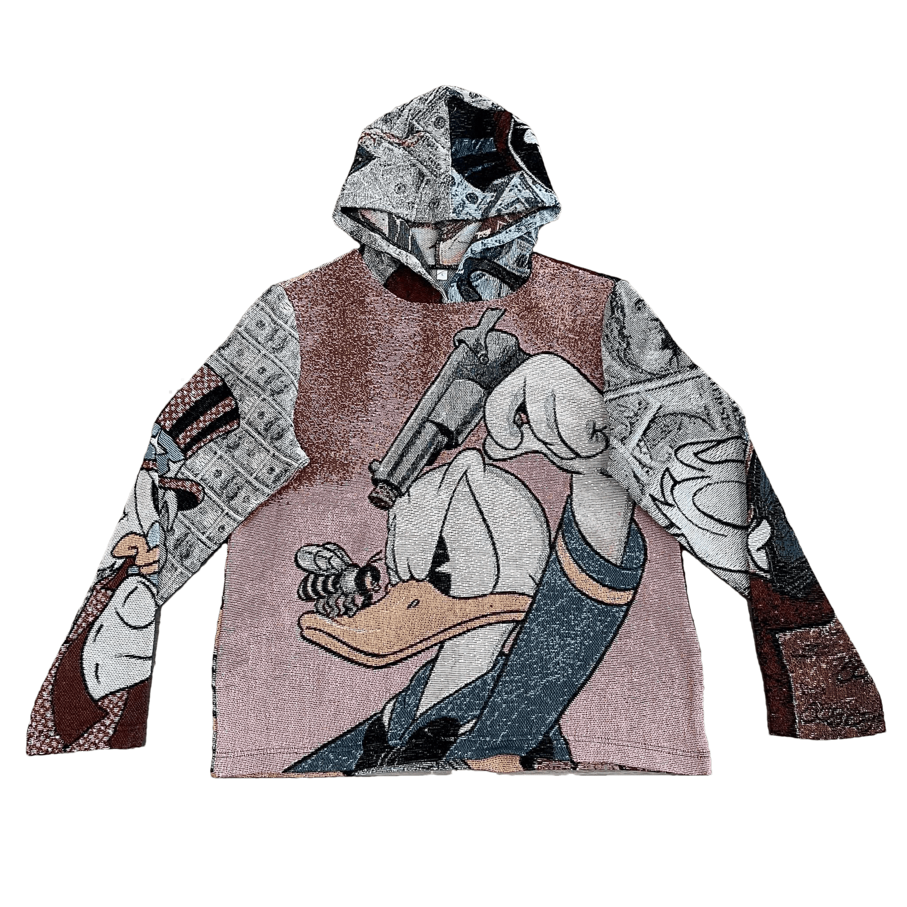 RDMCLOTHINGART tapestry hoodie DONALD DUCK TAPESTRY HOODIE