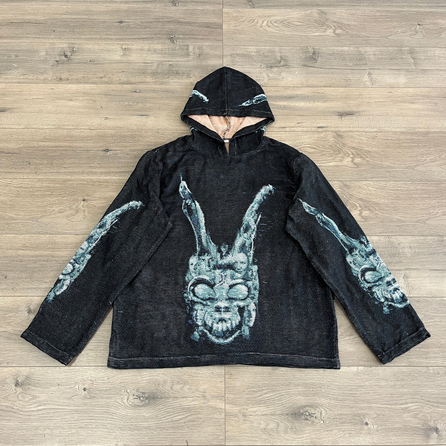 RDMCLOTHINGART tapestry hoodie DONNIE DARKO TAPESTRY HOODIE