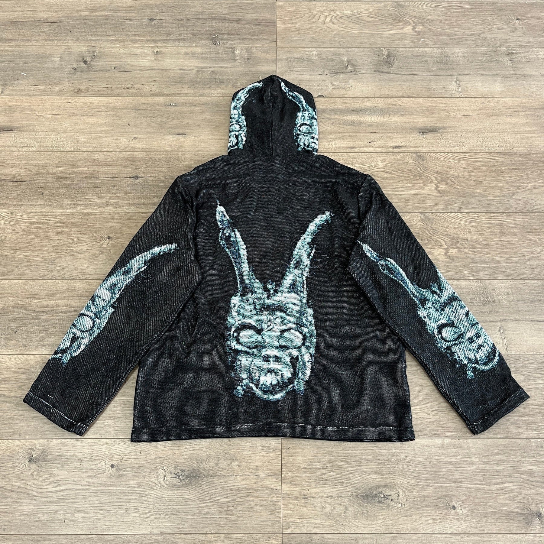 RDMCLOTHINGART tapestry hoodie DONNIE DARKO TAPESTRY HOODIE