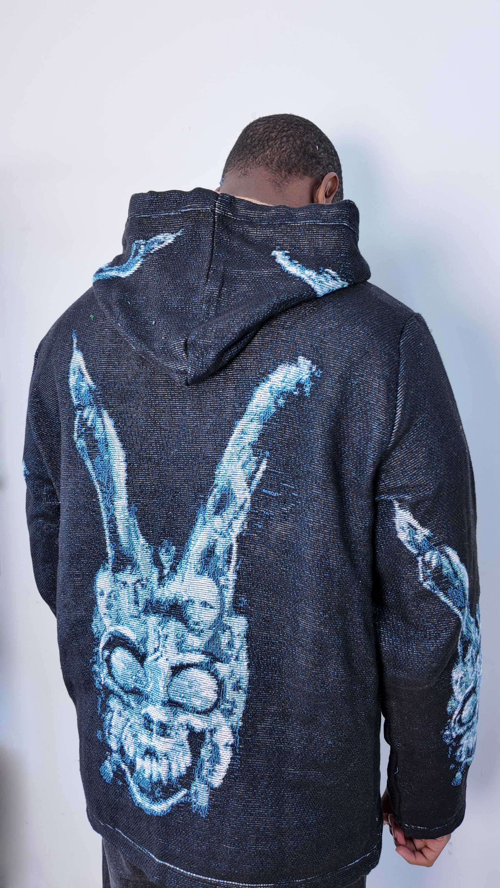 RDMCLOTHINGART tapestry hoodie DONNIE DARKO TAPESTRY HOODIE