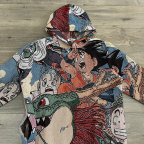 RDMCLOTHINGART tapestry hoodie DRAGON TAPESTRY HOODIE