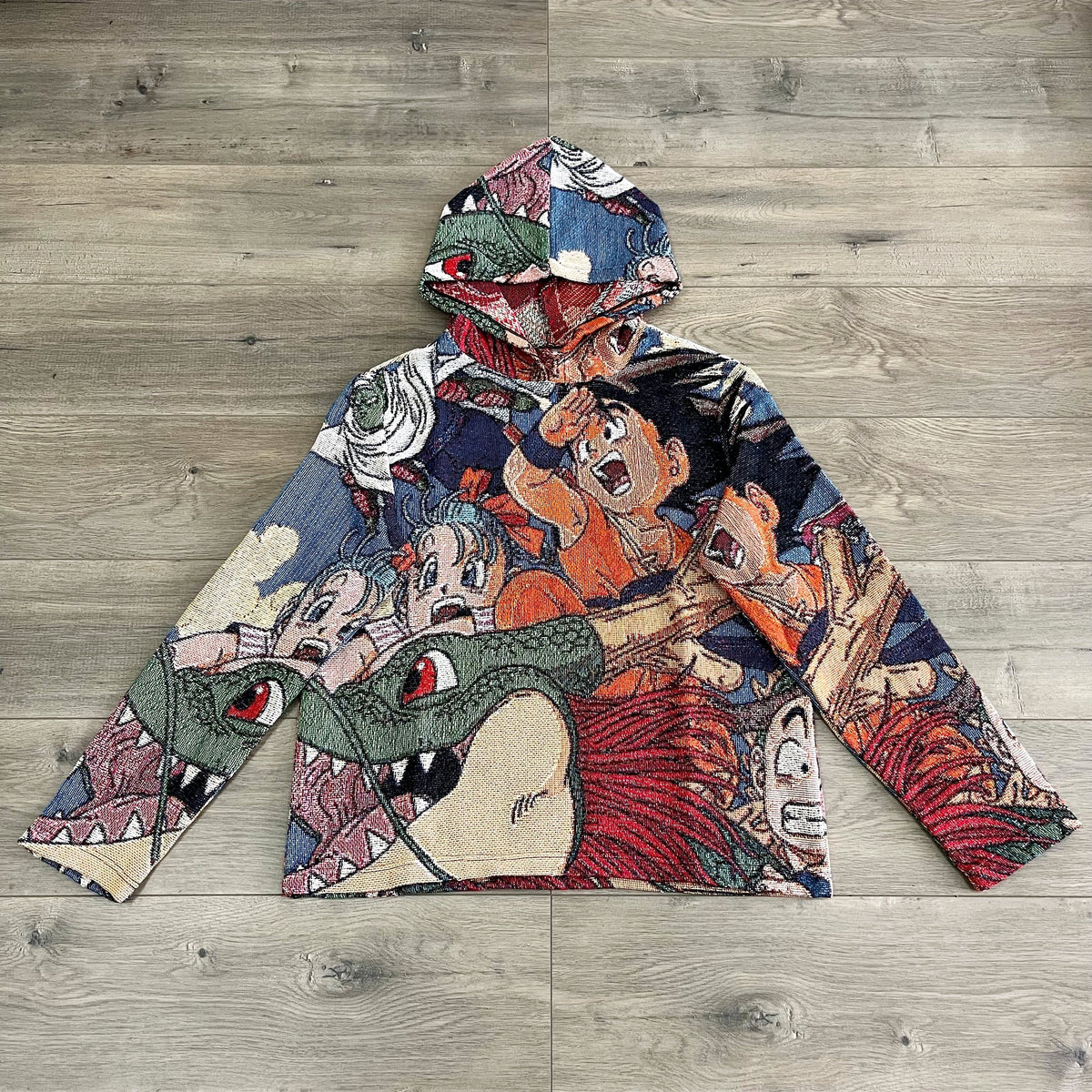 RDMCLOTHINGART tapestry hoodie DRAGON TAPESTRY HOODIE