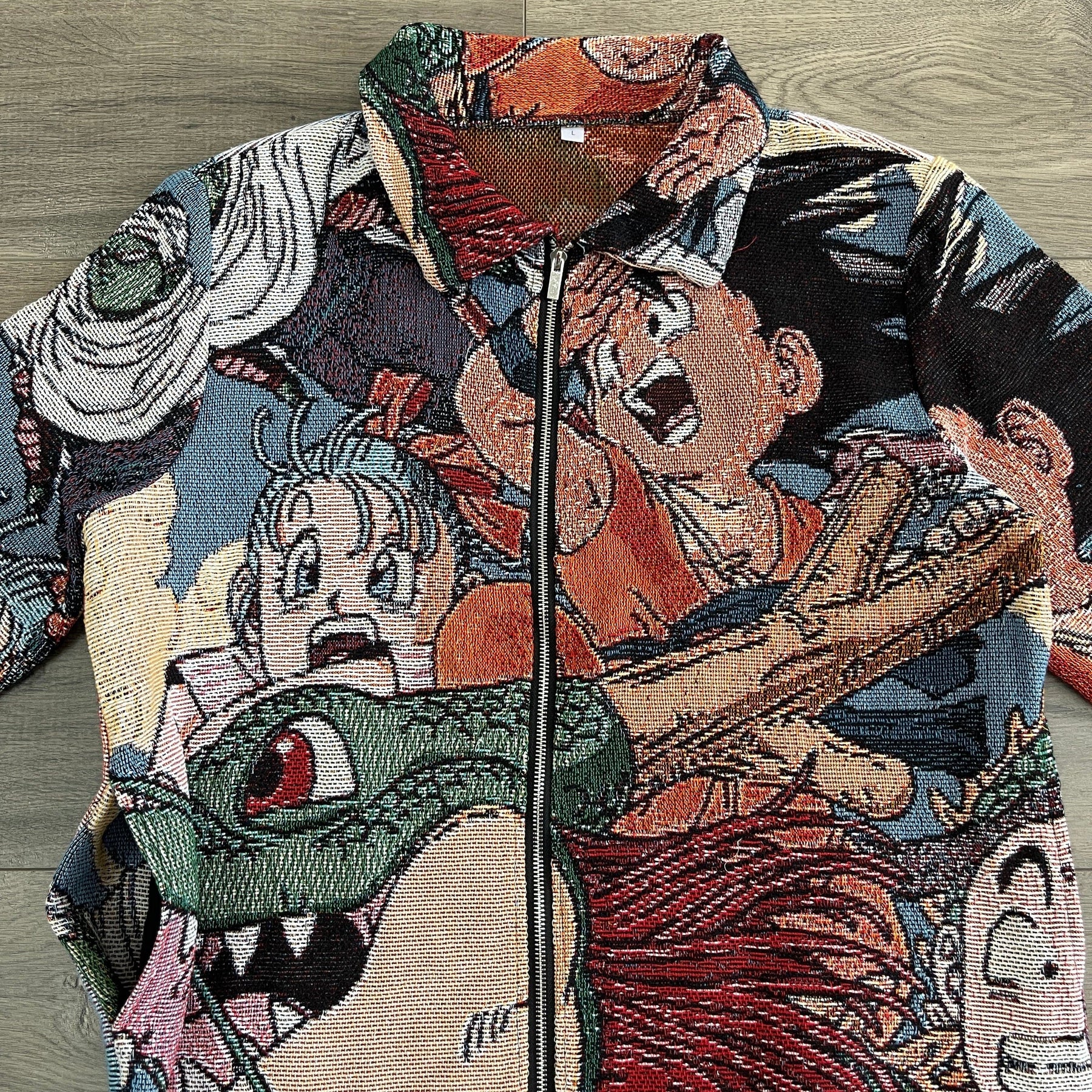 RDMCLOTHINGART tapestry hoodie DRAGON TAPESTRY JACKET