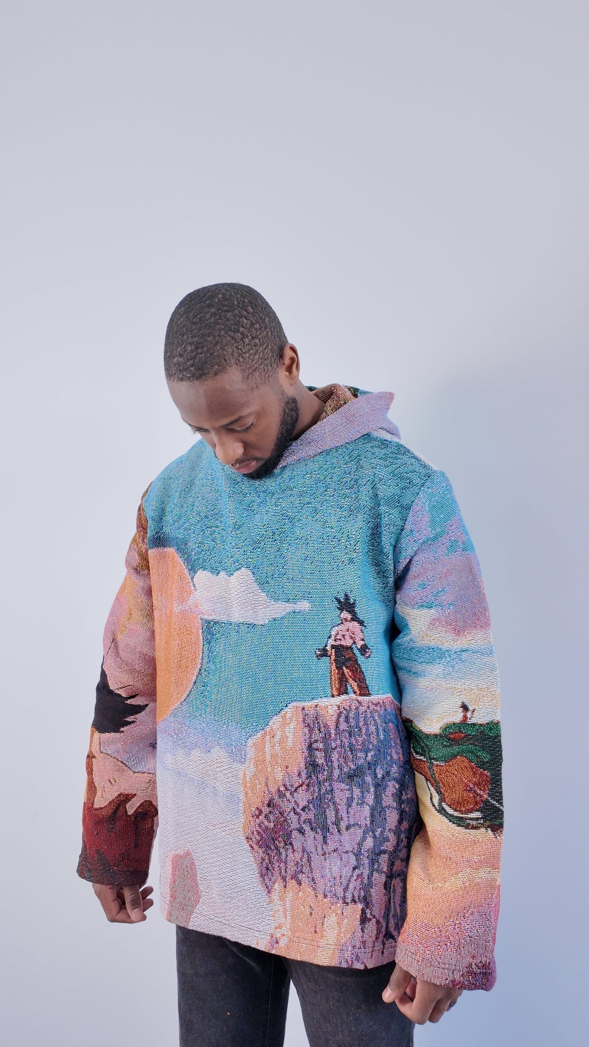 RDMCLOTHINGART tapestry hoodie DRAGON V2 TAPESTRY HOODIE