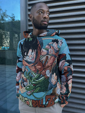 RDMCLOTHINGART tapestry hoodie DRAGONBALL V2 TAPESTRY HOODIE