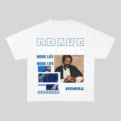 RDMCLOTHINGART tapestry hoodie DRAKE HEAVY WEIGHT COTTON TEE-8994
