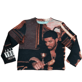 RDMCLOTHINGART tapestry hoodie DRAKE TAPESTRY