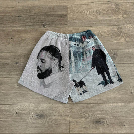 DRAKE TAPESTRY SHORTS