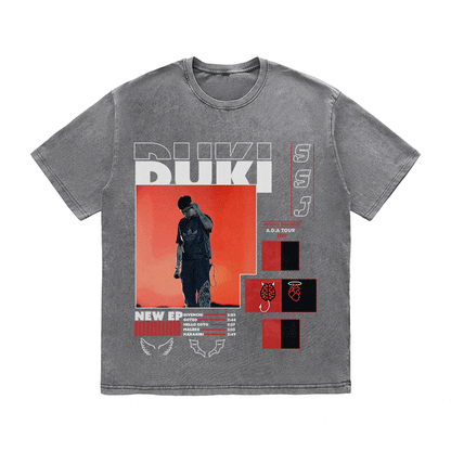RDMCLOTHINGART tapestry hoodie DUKI HEAVY WEIGHT COTTON TEE-8995