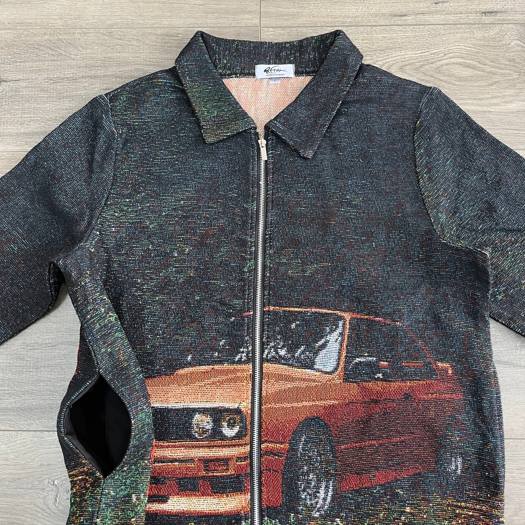 RDMCLOTHINGART tapestry hoodie E30 TAPESTRY JACKET